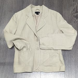 H&M Beige Blazer Size 8